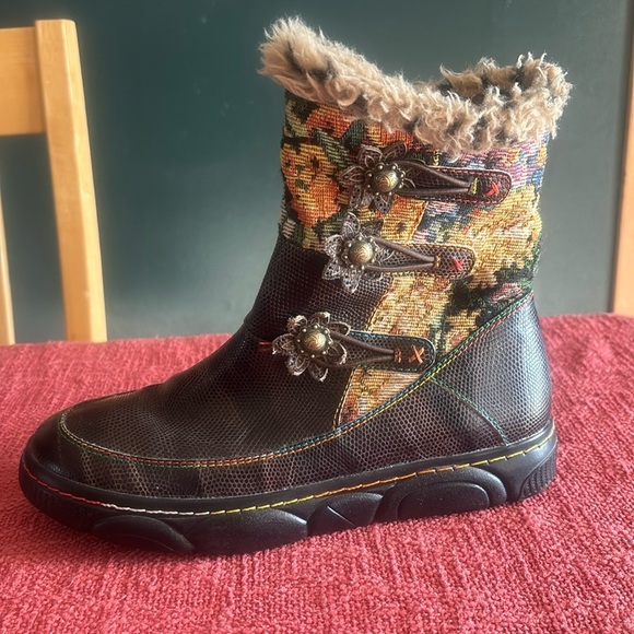 L'ATISTE Shoes - L’artiste Boots floral cute Forrestwr BM 37